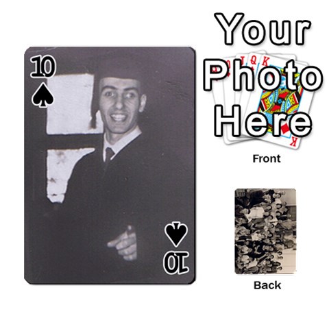 Deck #2 By Ron Sergenian Front - Spade10
