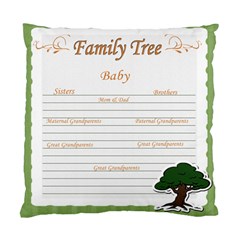 baby s family tree - Standard Cushion Case (One Side)