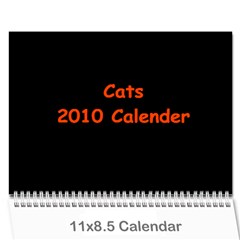 2010 Calender - Wall Calendar 11  x 8.5  (12-Months)