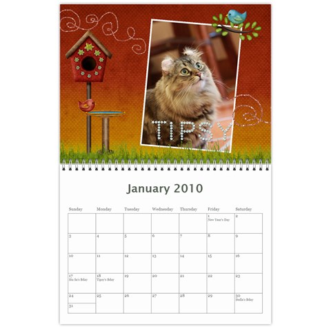2010 Calender By Maggie Li Jan 2010