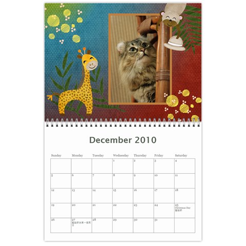 2010 Calender By Maggie Li Dec 2010