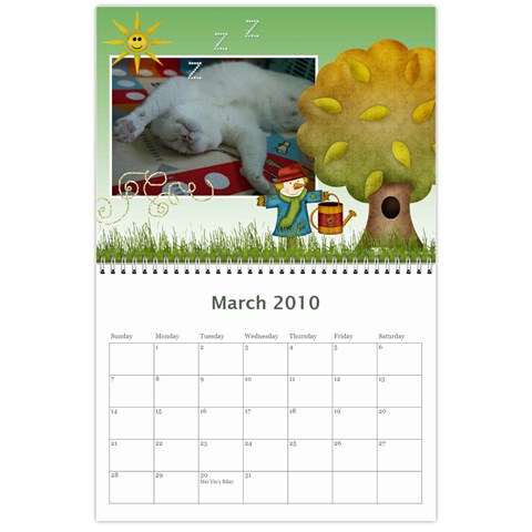 2010 Calender By Maggie Li Mar 2010