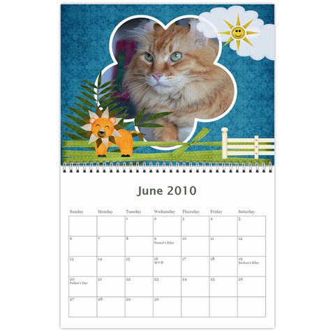 2010 Calender By Maggie Li Jun 2010