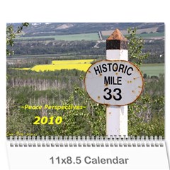 2010 calender landscapes - Wall Calendar 11  x 8.5  (12-Months)