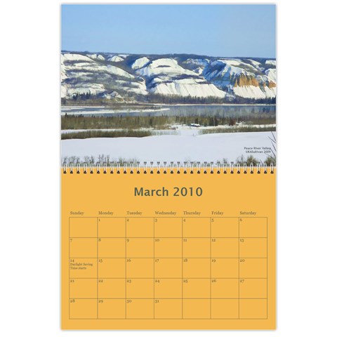 2010 Calender Landscapes By Kim Sullivan Mar 2010