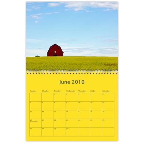 2010 Calender Landscapes By Kim Sullivan Jun 2010