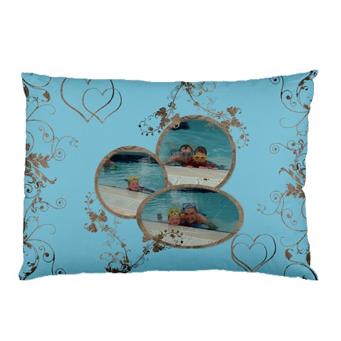Taupe Temptation Pillow Case By Catvinnat 26.62 x18.9  Pillow Case