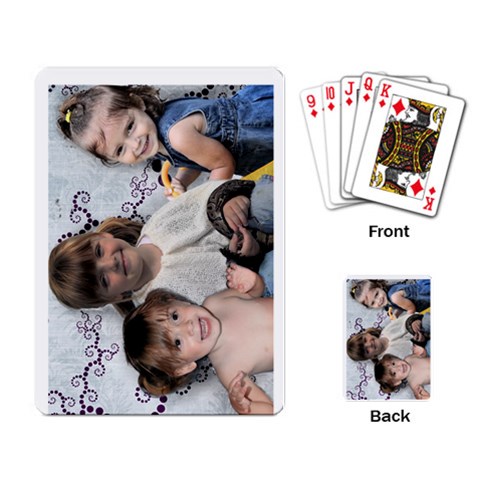 Playing Cards By Lily Hamilton Back