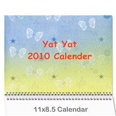 Yat Yat Calender - Wall Calendar 11  x 8.5  (12-Months)