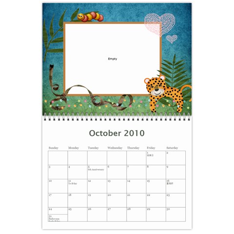 Yat Yat Calender By Maggie Li Oct 2010
