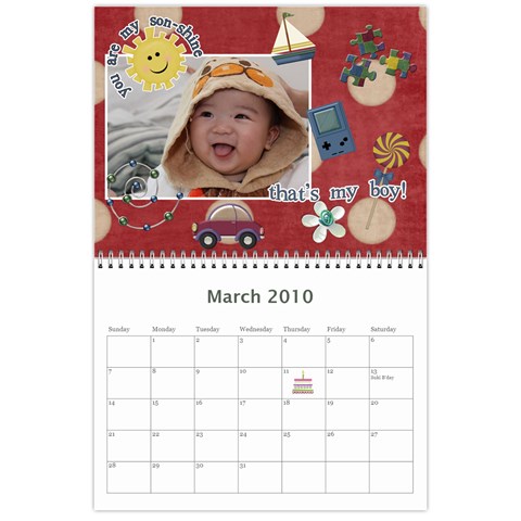 Yat Yat Calender By Maggie Li Mar 2010