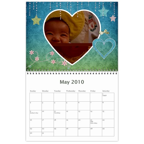 Yat Yat Calender By Maggie Li May 2010