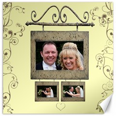 Wedding Canvas 12 X 12
