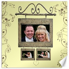 Wedding Canvas 12 x 12 - Canvas 12  x 12 