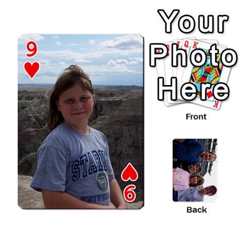 Starkey Card Deck By Karen Starkey Front - Heart9