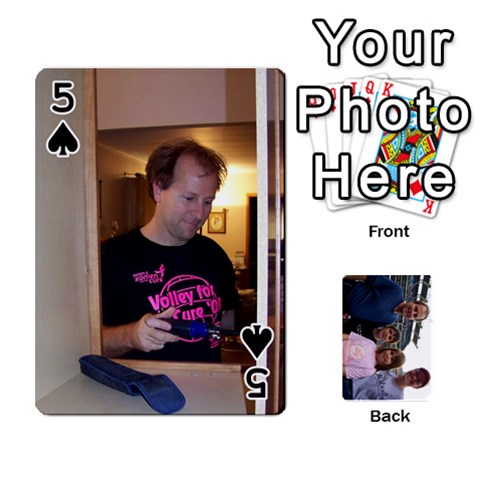 Starkey Card Deck By Karen Starkey Front - Spade5