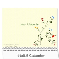 2010 Calendar - Wall Calendar 11  x 8.5  (12-Months)