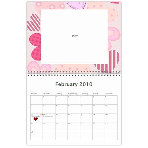 2010 Calendar By Bobbie Vining Feb 2010