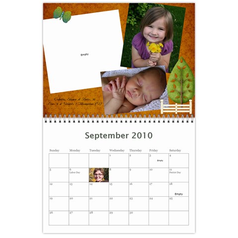 18 Mo Calendar By Colette Sep 2010