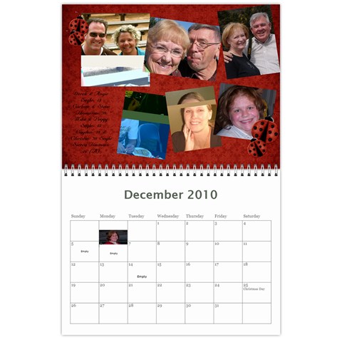18 Mo Calendar By Colette Dec 2010