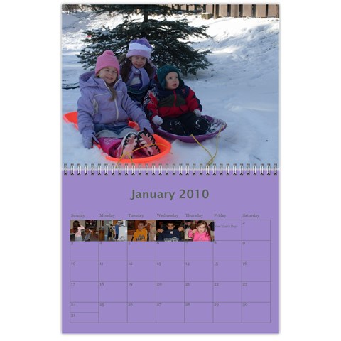 2010 Calendar By Lynne Jan 2010