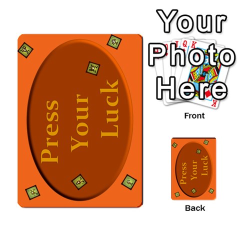 Press Your Luck Deck 1 By Jighm Brown Back 1