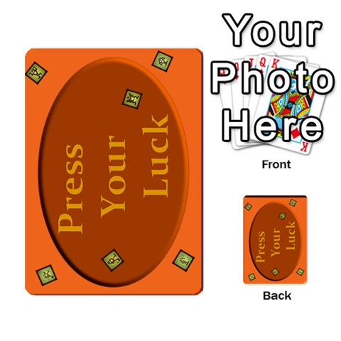 Press Your Luck Deck 1 By Jighm Brown Back 7