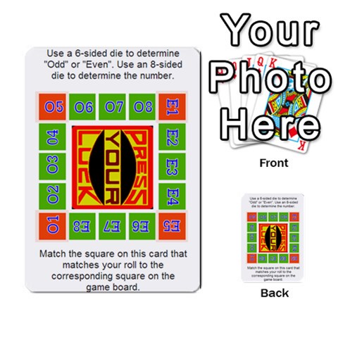 Press Your Luck Deck 1 By Jighm Brown Back 47