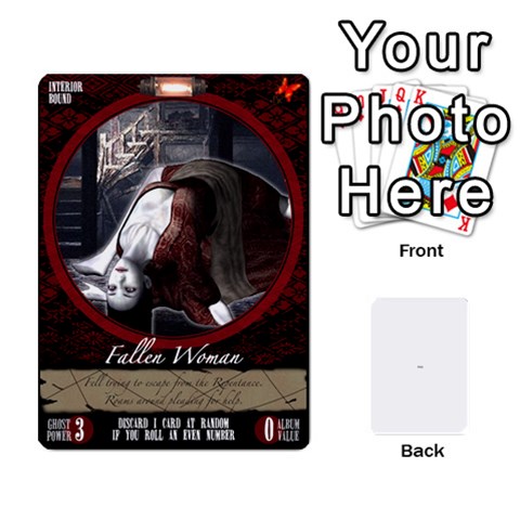 Queen Fatal Frame Deck 2 Front - HeartQ