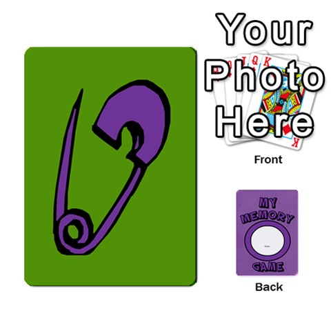 Queen My Memory Game (personalized) Copy It! By Carmensita Front - SpadeQ
