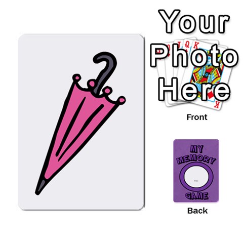 My Memory Game (personalized) Copy It! By Carmensita Front - Heart2
