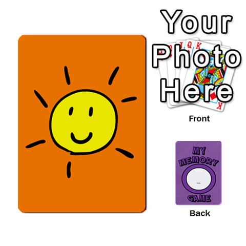 My Memory Game (personalized) Copy It! By Carmensita Front - Spade4