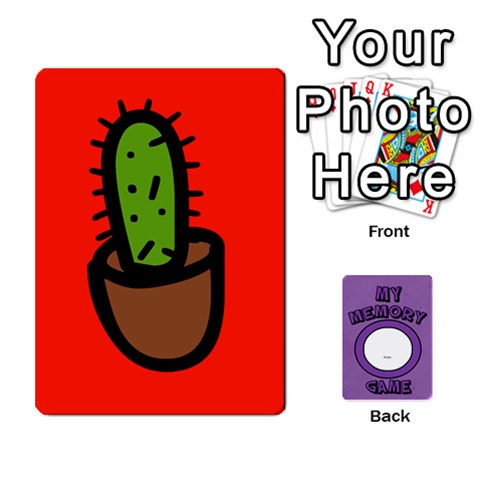 My Memory Game (personalized) Copy It! By Carmensita Front - Diamond7