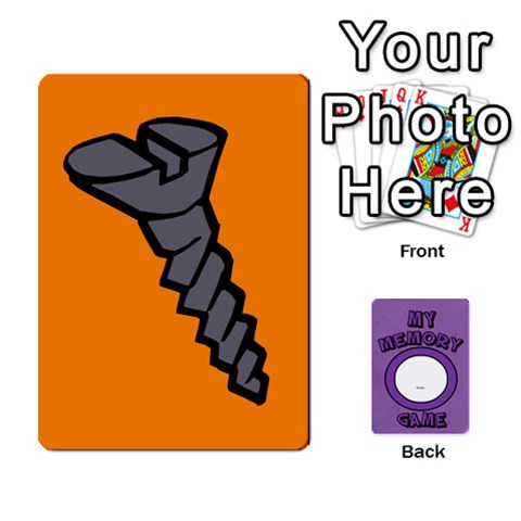 My Memory Game (personalized) Copy It! By Carmensita Front - Diamond10