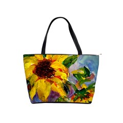 Single Sunflower - Classic Shoulder Handbag