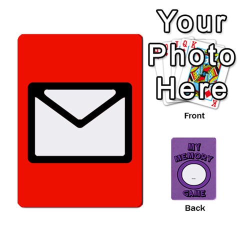 King Memory Game, Copy It And Personalized By Carmensita Front - ClubK