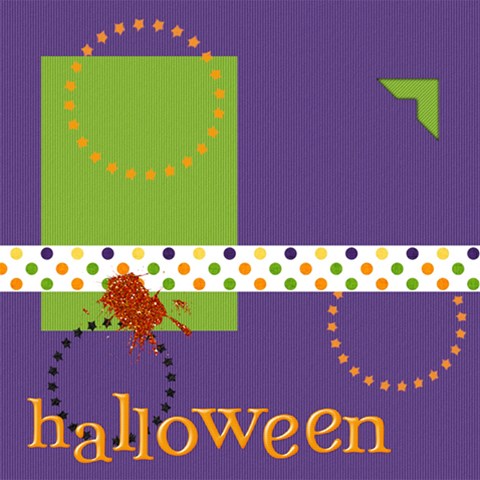 10 Halloween Pages By Mikki 12 x12  Scrapbook Page - 2