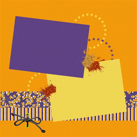 10 Halloween Pages By Mikki 12 x12  Scrapbook Page - 8