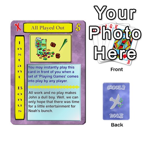 Biboly: Noah Deck 1 By Jighm Brown Front - Diamond9