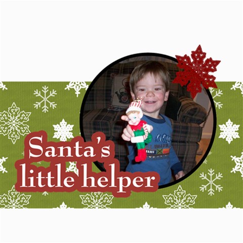 5x7 Christmas Cards 7 x5  Photo Card - 6