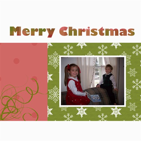 5x7 Christmas Cards 7 x5  Photo Card - 10