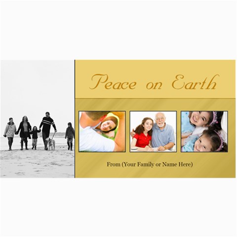 Christmas & Holiday Photo Cards Assortment By Angela 8 x4  Photo Card - 1