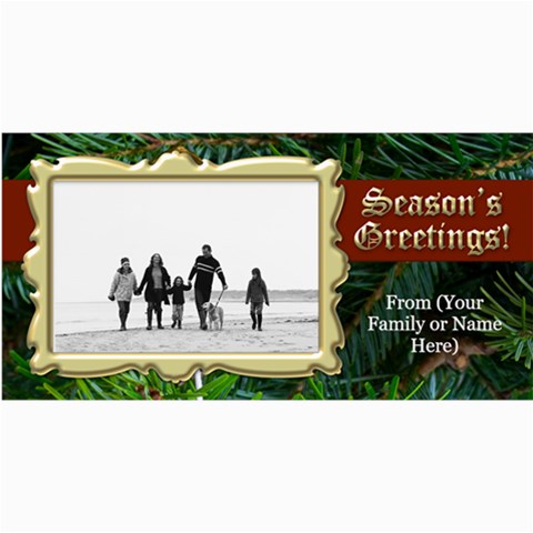 Christmas & Holiday Photo Cards Assortment By Angela 8 x4  Photo Card - 5