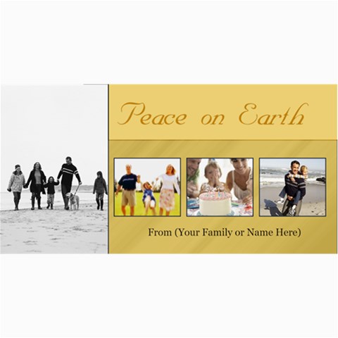 Christmas & Holiday Photo Cards Assortment By Angela 8 x4  Photo Card - 6
