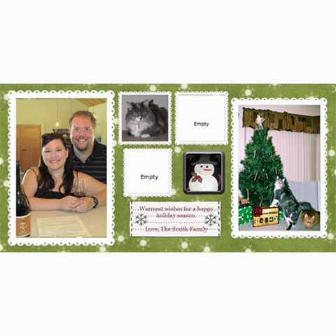 Xmas Card09 By Starla Smith 8 x4  Photo Card - 2