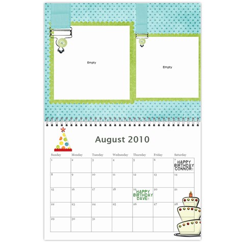 Family Calendar 2010 By Jem Aug 2010