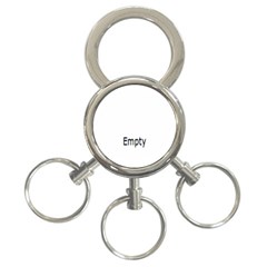 3-Ring Key Chain