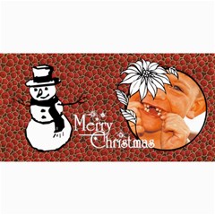 10 Christmas Cards- 4  X 8  Photo Cards