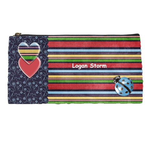 Logan Pencil Case By Sarah Front