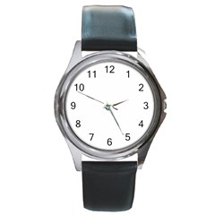 Round Metal Watch